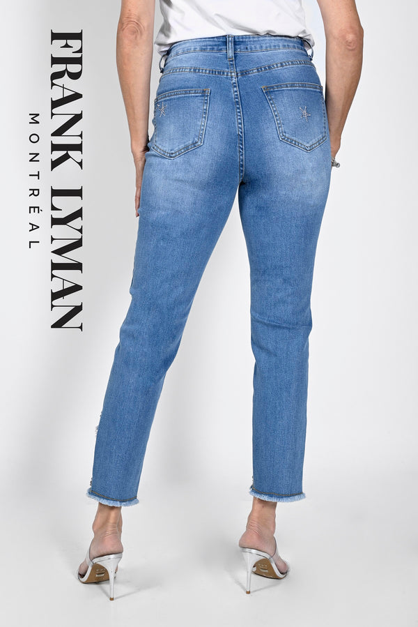 Frank Lyman Montreal Blue Jeans-Buy Frank Lyman Montreal Jeans Online-Frank Lyman Montreal Online Denim Shop