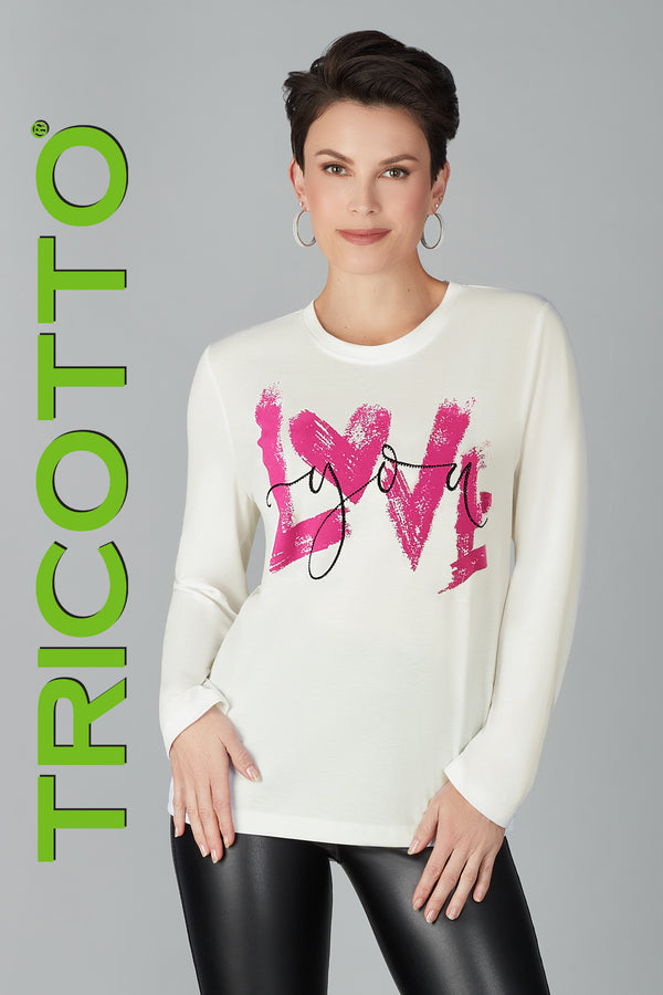 Tricotto T-shirts-Buy Tricotto T-shirts Online-Women's T-shirts Online-Women's Online T-shirt Shop-Tricotto Clothing Montreal