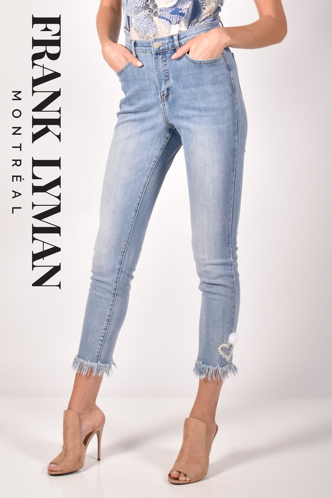 Frank Lyman Montreal Jeans-Frank Lyman Montreal Pearl Jeans-Frank Lyman Montreal Tops-Frank Lyman Jeans-Buy Frank Lyman Jeans Online