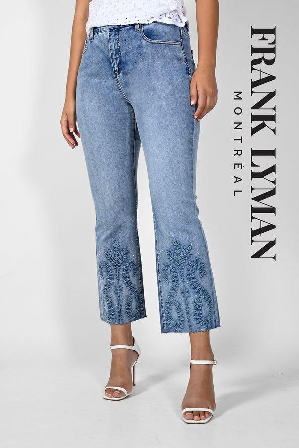 Frank Lyman Montreal Jeans-Buy Frank Lyman Montreal Jeans Online-Frank Lyman Montreal Blue Jeans-Frank Lyman Montreal Flared Jeans-Frank Lyman Montreal Online Shop