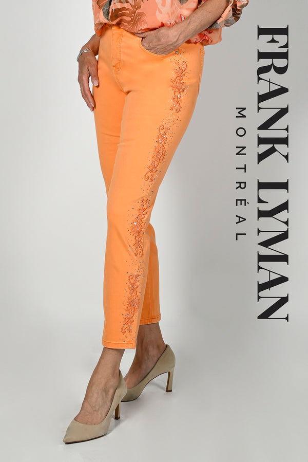 Buy Frank Lyman Montreal Jeans Online-Frank Lyman Montreal Tangerine Jeans-Frank Lyman Montreal Online Shop-Frank Lyman Montreal Spring 2023 Collection