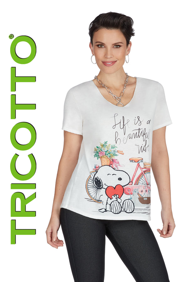 Tricotto T-shirts-Buy Tricotto T-shirs Online-Tricotto Clothing Montreal-Women's T-shirts Online