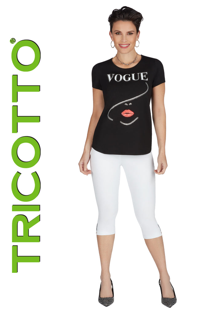 Buy Tricotto T-shirts Online-Tricotto Vogue T-shirt-Tricotto Clothing Montreal-Tricotto Online Shop-Tricotto Spring 2023 Collection