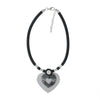 9606 (Heart Pendant)  Red, Black available