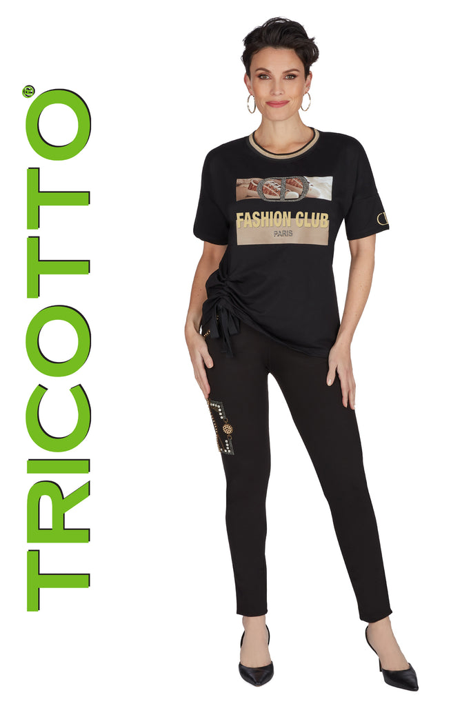 Tricotto T-shirt-Buy Tricotto T-shirts Online-Tricotto Online T-shirt Shop-Women's T-shirts Online Canada-Tricotto Clothing Montreal