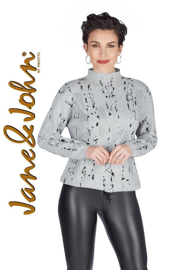 Jane % John Sweaters-Women's Sweaters Online-Tricotto Clothing Quebec-Tricotto Fall 2022 Collection-Tricotto Online Shop